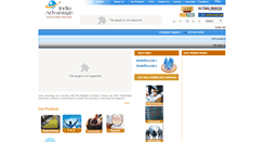Desktop Screenshot of indiaadvantage.co.in